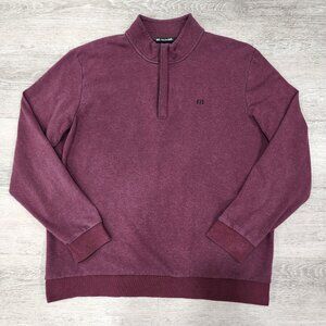 Travis Mathew Golf Cloud Quarter Zip 2.0 Soft Fleece Pullover Men's Size 2XL